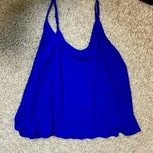 royal blue dress top